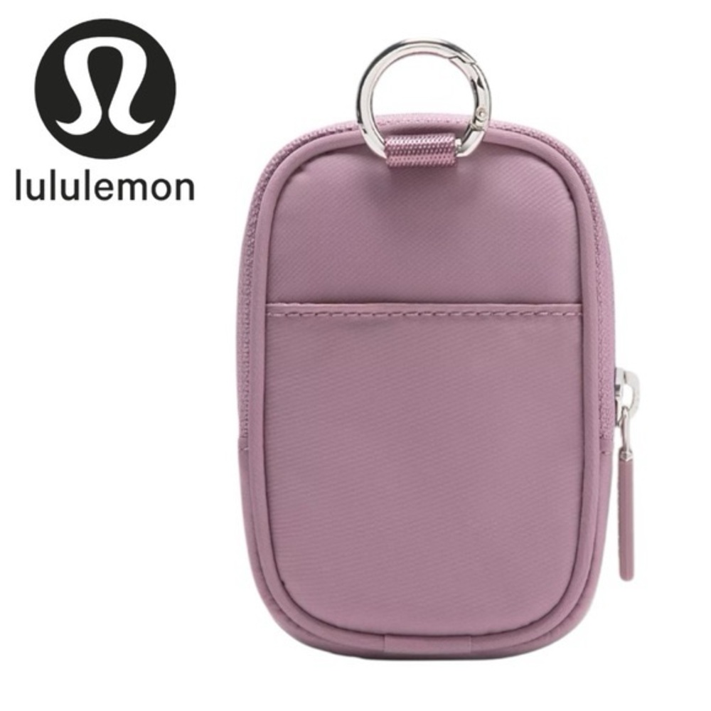 NWT Lululemon Clippable Nano Pouch Mini lavender - Picture 4 of 5